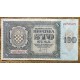 CROACIA 1941 BILLETE DE 100 KUNAS